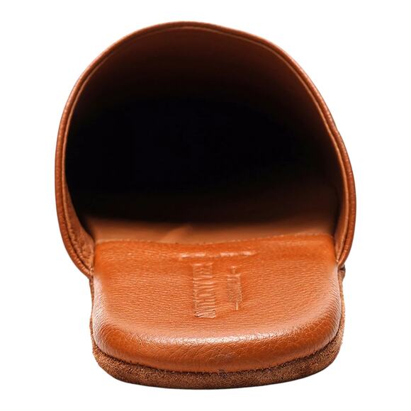 Tan Leather Men\'s Slippers main image 6